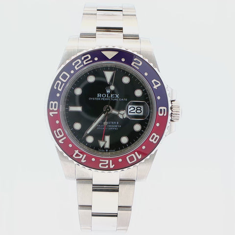 2021 Rolex GMT-Master II “Pepsi” – 126710BLRO – Oyster Bracelet – Preowned – Complete Set