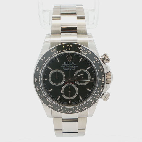 2025 Rolex Cosmograph Daytona Black Dial Ref. 126500LN