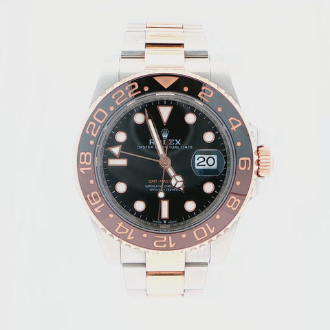 2025 Rolex GMT-Master II “Rootbeer” – Full Everose Gold – Ref. 126711CHNR – Like New Complete Set